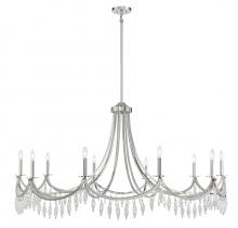 Savoy House 1-1805-10-109 - Kameron 10-Light Chandelier in Polished Nickel