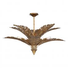 Savoy House 1-3066-10-274 - Palmera 10-Light Chandelier in Gold Vein by Breegan Jane