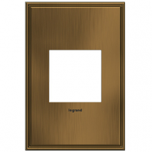 Legrand AWC1G2COF4 - adorne® Coffee One-Gang Screwless Wall Plate