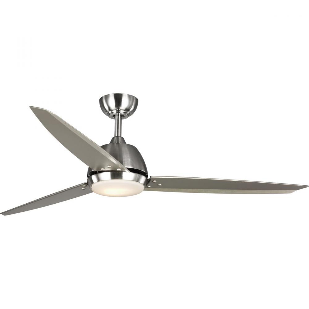 Oriole Collection 60" Three-Blade Ceiling Fan with LED Light