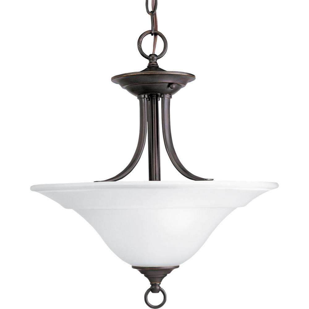 Trinity Collection Two-Light 16" Semi-Flush