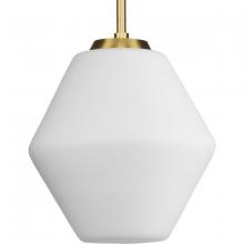 Progress P500409-191 - Copeland Collection One-Light Brushed Gold Mid-Century Modern Pendant