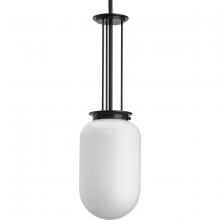 Progress P500476-31M - Alisse Collection One-Light Matte Black New Traditional Pendant Light