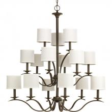 Progress P4650-20 - Inspire Collection Fifteen-Light, Three-Tier Chandelier