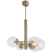 Varaluz 612700 - Mid-Century 4-Lt Chandelier