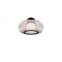 WAC US FM-48513-40-BK - Doma Flush Mount Light