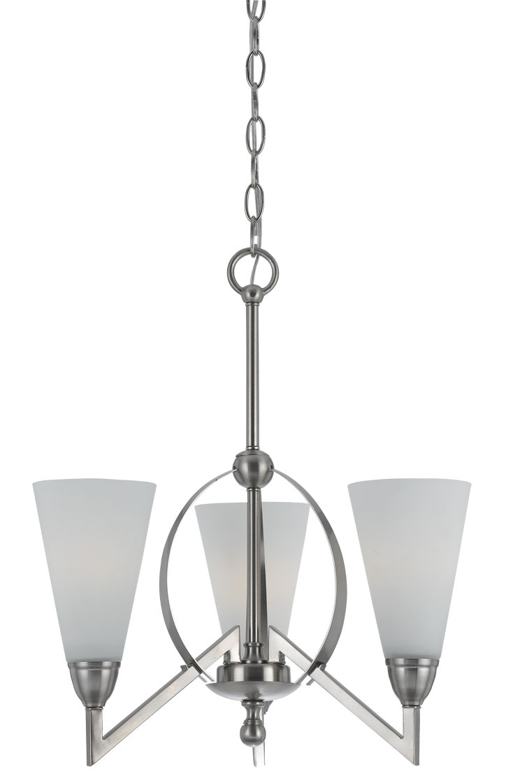 60W X 3 Canroe 3 Light Chandelier