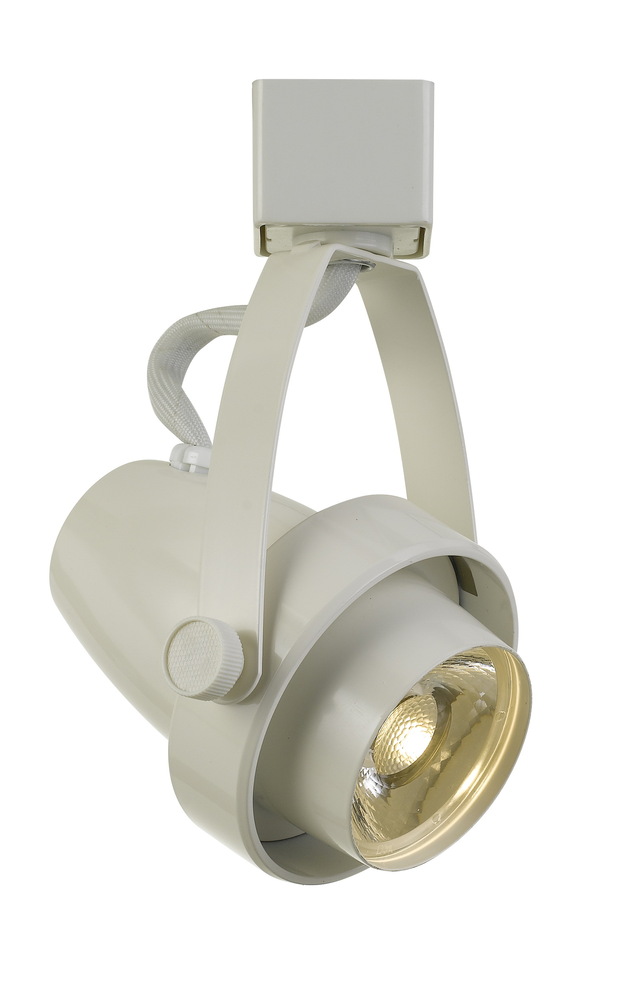 Dimmable 10W intergrated LED Track Fixture. 700 Lumen, 3300K