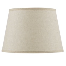 CAL Lighting SH-8111-18L - Hardback Fine Burlap Shade