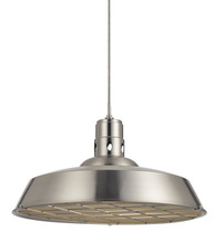 CAL Lighting UP-1112-6-BS - 150W Danberry Metal Pendant