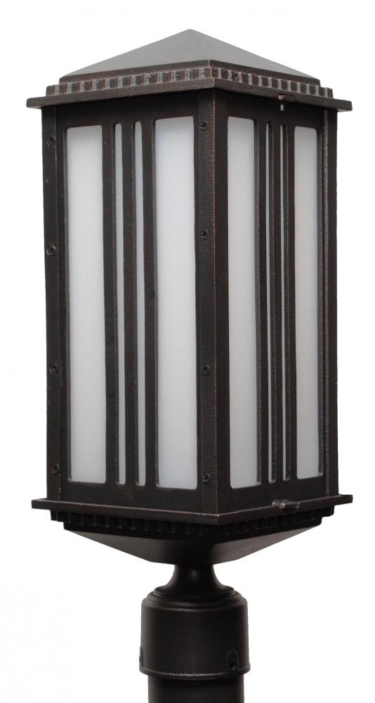 Parisian Elegance PE4500 Series Post Model PE4550 Medium Outdoor Wall Lantern