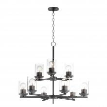 Maxim 10206CLBK - Corona-Multi-Tier Chandelier