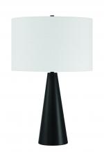 Craftmade 87013FB-T - Keefer 1 Light Table Lamp in Flat Black