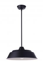 Craftmade ZA5501-MN - Landmark 1 Light 9" Outdoor Pendant in Midnight