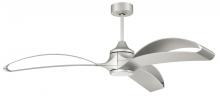 Craftmade BDX60PN3 - 60" Bandeaux Fan Painted Nickel, Painted Nickel Finish Blades, light kit Included (Optional)