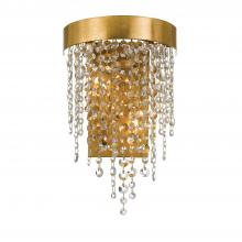 Crystorama WIN-612-GA-CL-MWP - Winham 2 Light Antique Gold Crystal Sconce