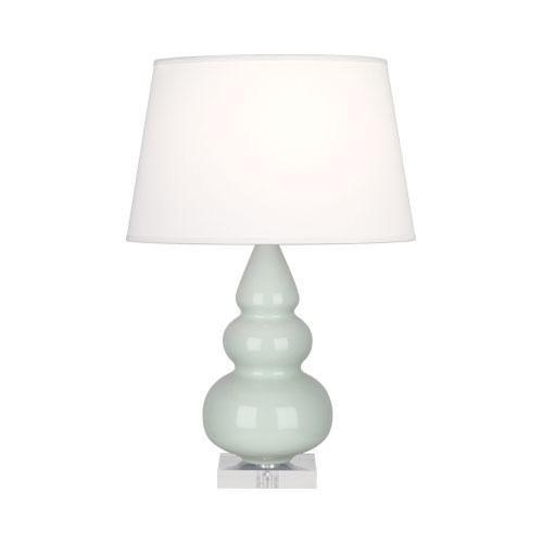 Celadon Small Triple Gourd Accent Lamp