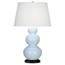 Robert Abbey 341X - Baby Blue Triple Gourd Table Lamp