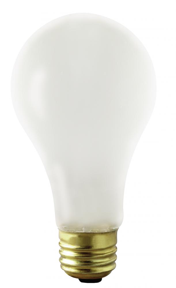 100 Watt A21 Incandescent; Frost; 2500 Average rated hours; 1000 Lumens; Medium base; 130 Volt;