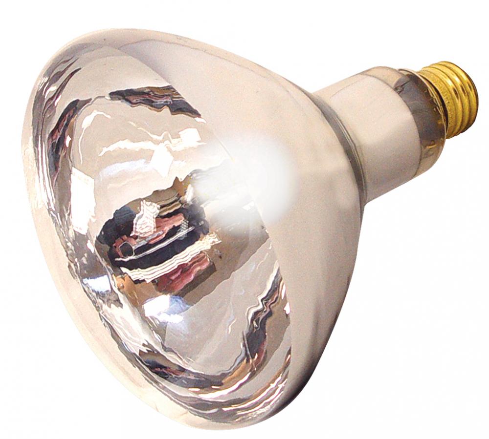 125 Watt R40 Incandescent; Clear Heat; 6000 Average rated hours; Medium base; 120 Volt