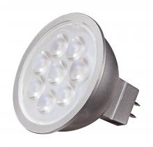 Satco Products Inc. S11334 - 6.5 Watt; MR16 LED; 2700K; GU5.3 base; 25 deg. Beam Angle; 12 Volt