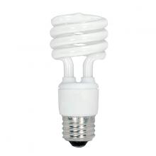 Satco Products Inc. S6279 - 23 Watt; Mini Spiral Compact Fluorescent; 2700K; 82 CRI; Medium base; 120 Volt; 8-pack