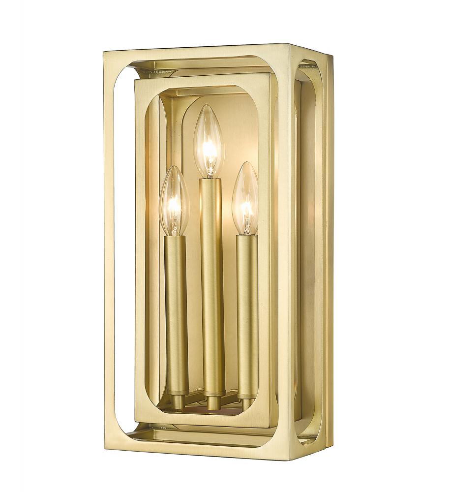 3 Light Wall Sconce