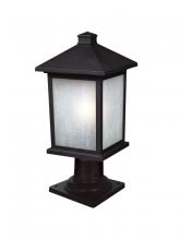 Z-Lite 507PHM-533PM-BK - 1 Light Outdoor Pier Mounted Fixture