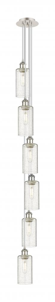 Crown Point - 6 Light - 7 inch - Polished Nickel - Multi Pendant