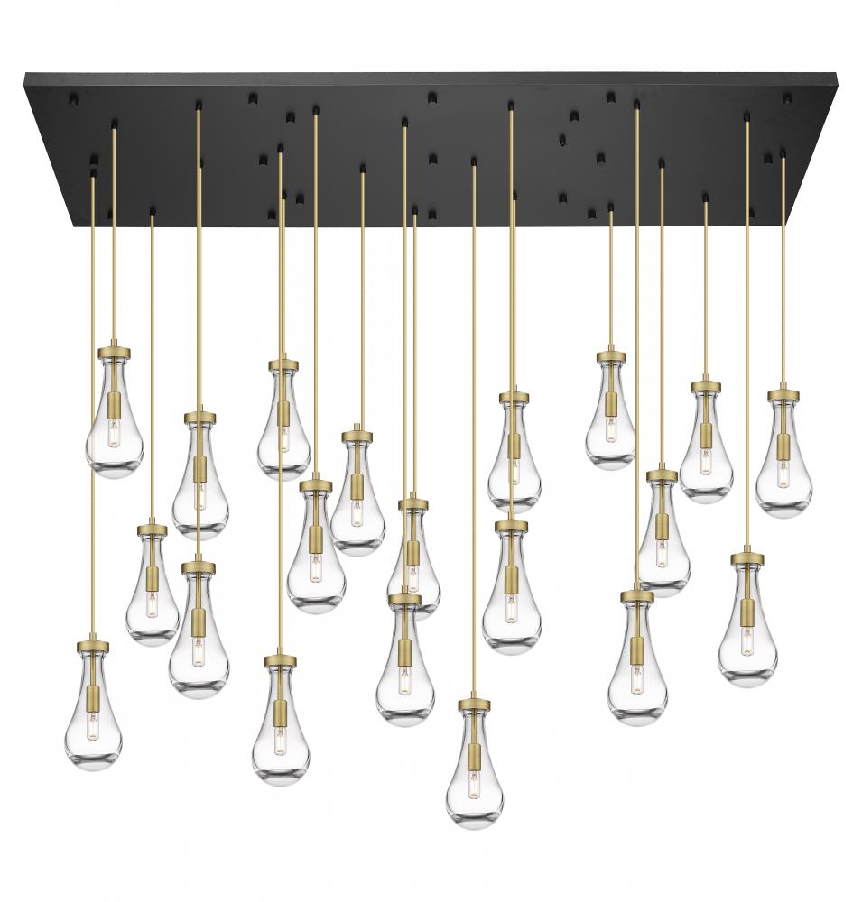 Owego - 21 Light - 71 inch - Brushed Satin Nickel - Multi Pendant