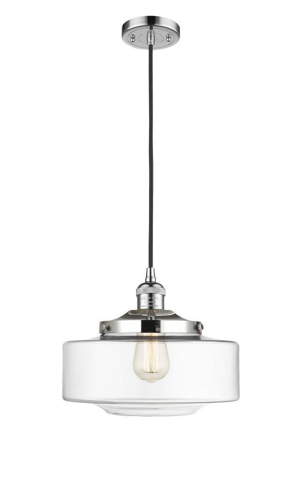 Bridgeton - 1 Light - 12 inch - Polished Chrome - Cord hung - Mini Pendant