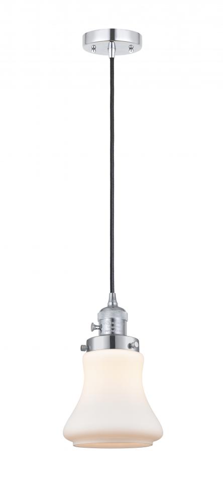 Bellmont - 1 Light - 6 inch - Polished Chrome - Cord hung - Mini Pendant