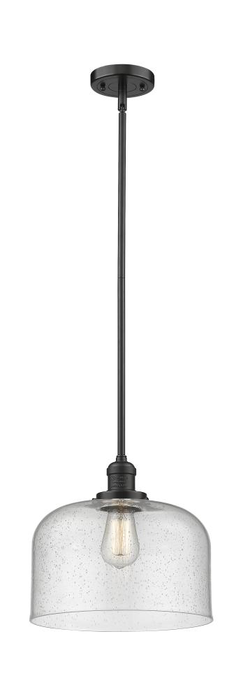 Bell - 1 Light - 12 inch - Oil Rubbed Bronze - Stem Hung - Mini Pendant