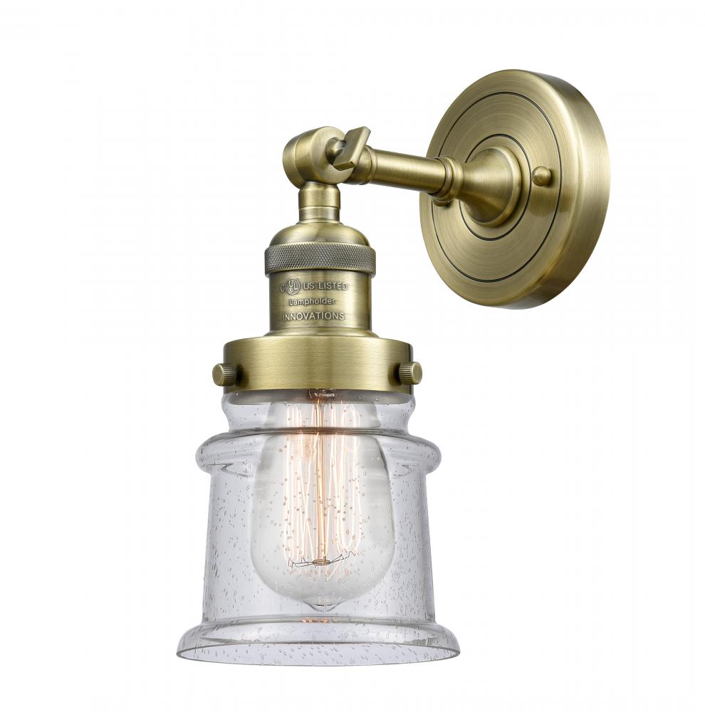 Canton - 1 Light - 5 inch - Antique Brass - Sconce