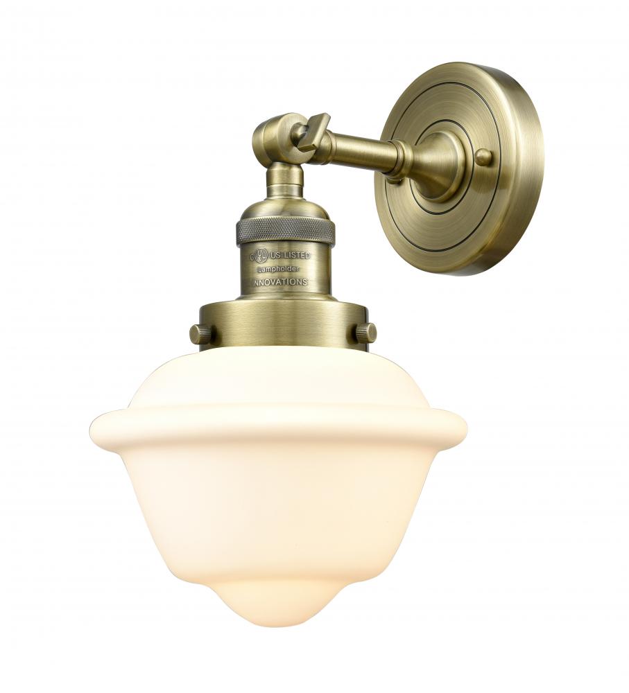 Oxford - 1 Light - 8 inch - Antique Brass - Sconce