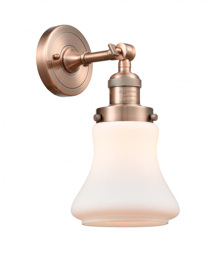 Bellmont - 1 Light - 7 inch - Antique Copper - Sconce