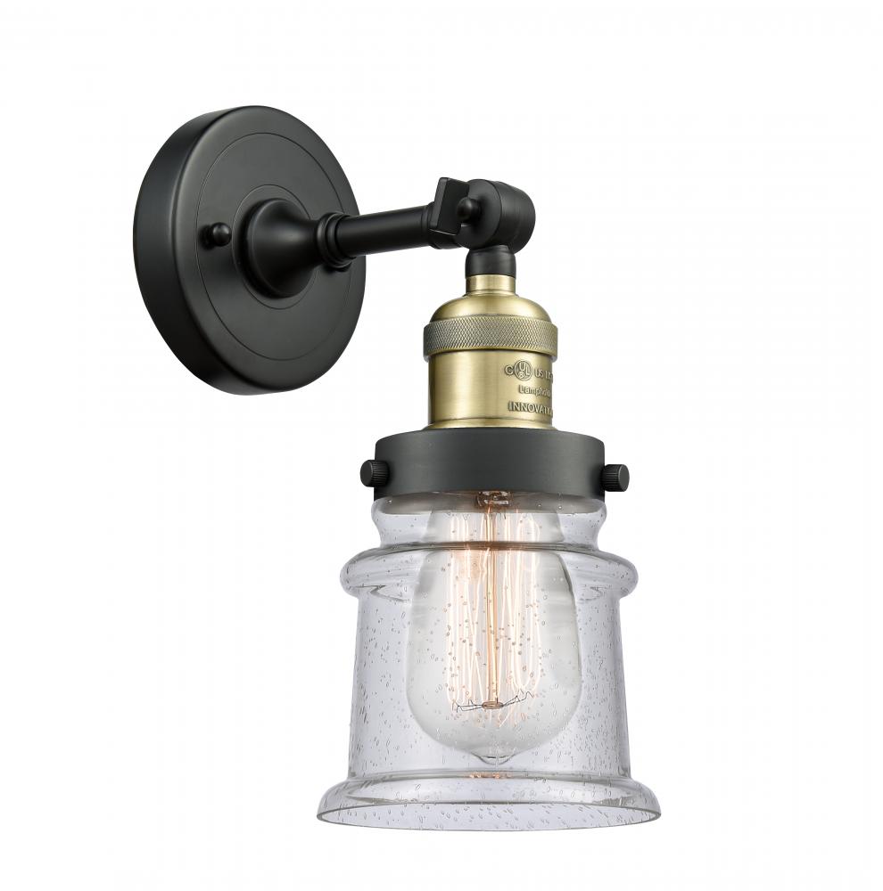 Canton - 1 Light - 5 inch - Black Antique Brass - Sconce