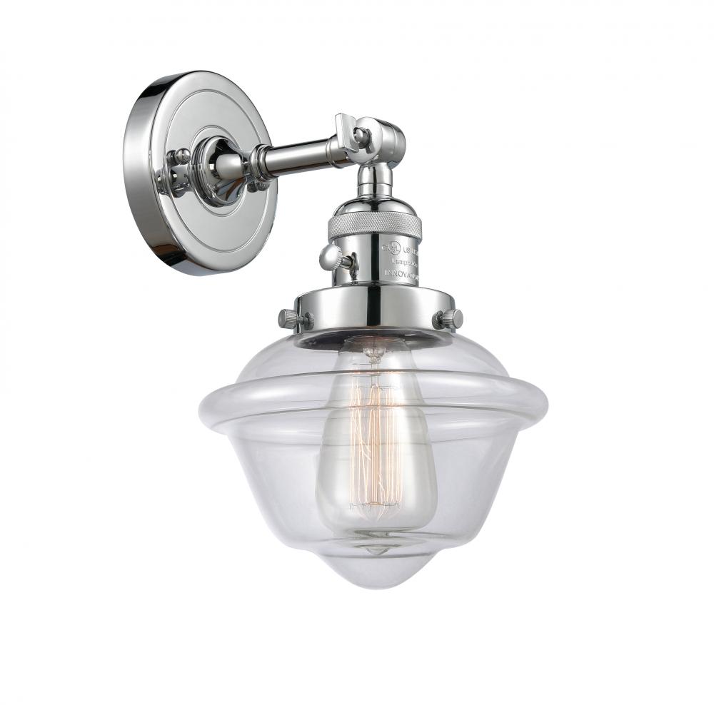 Oxford - 1 Light - 8 inch - Polished Chrome - Sconce