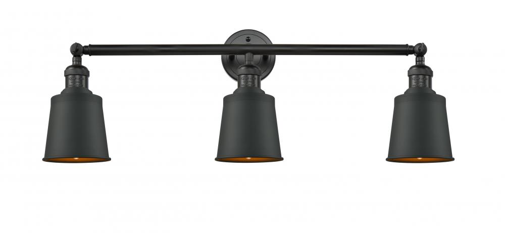 Addison - 3 Light - 32 inch - Matte Black - Bath Vanity Light