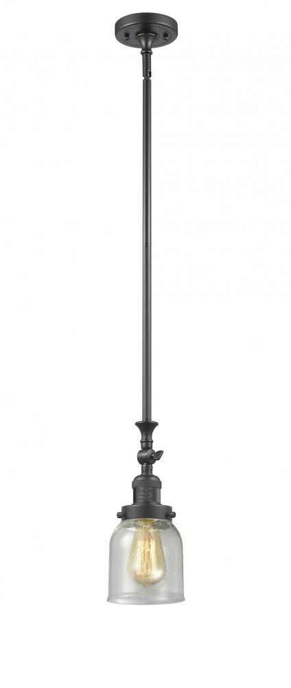 Bell - 1 Light - 5 inch - Oil Rubbed Bronze - Stem Hung - Mini Pendant