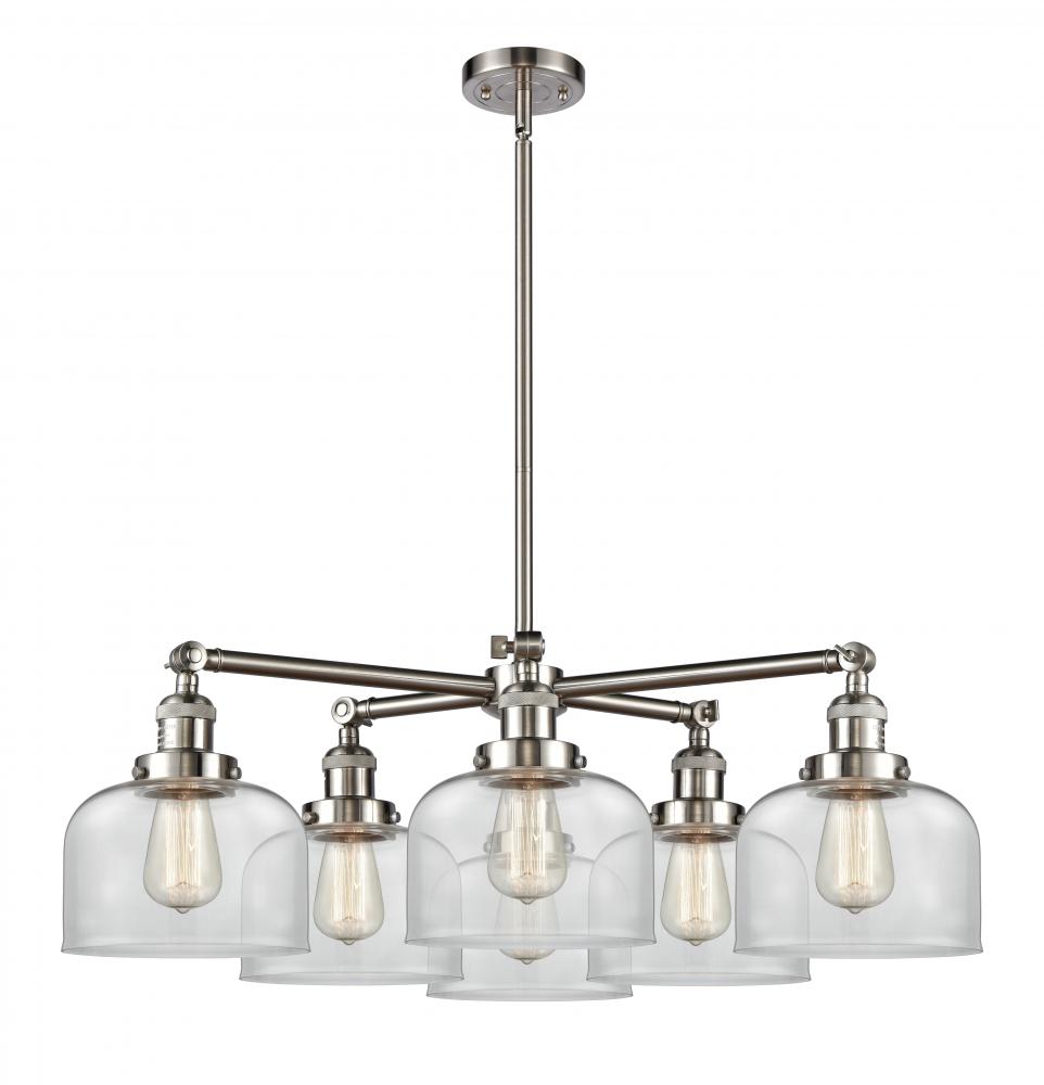 Large Bell 6 Light Chandelier