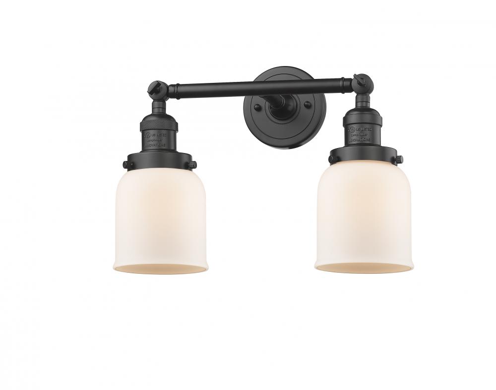 Bell - 2 Light - 16 inch - Oil Rubbed Bronze - Bath Vanity Light