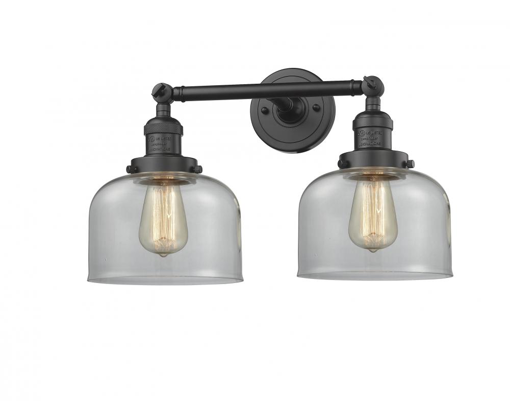 Bell - 2 Light - 19 inch - Oil Rubbed Bronze - Bath Vanity Light