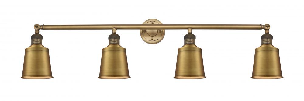 Addison - 4 Light - 42 inch - Brushed Brass - Bath Vanity Light