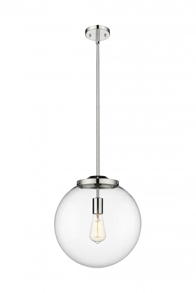 Beacon - 1 Light - 16 inch - Polished Nickel - Stem Hung - Pendant