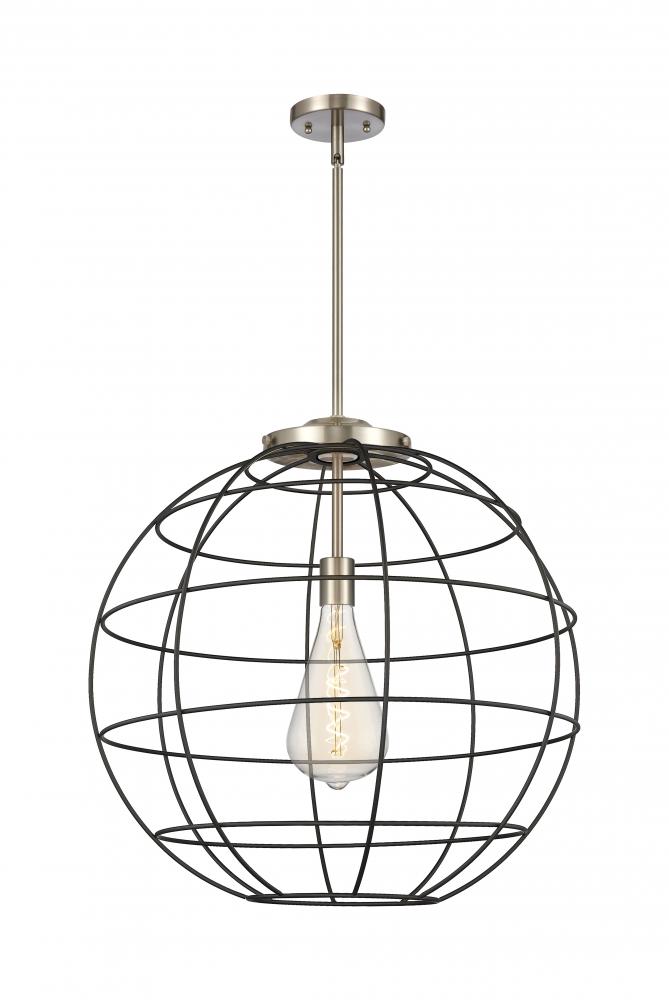 Lake Placid - 1 Light - 22 inch - Satin Nickel - Pendant