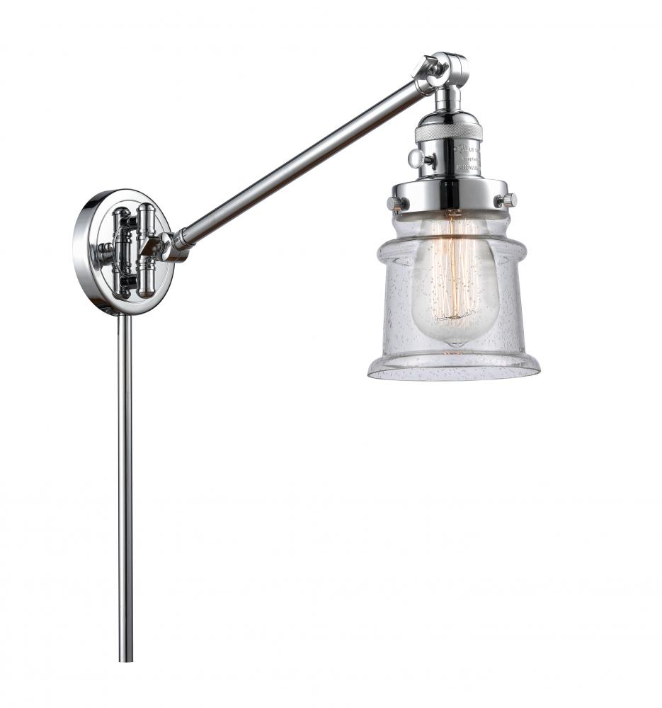 Canton - 1 Light - 8 inch - Polished Chrome - Swing Arm