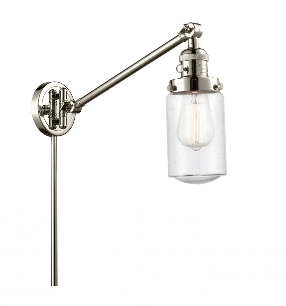 Dover - 1 Light - 5 inch - Polished Nickel - Swing Arm