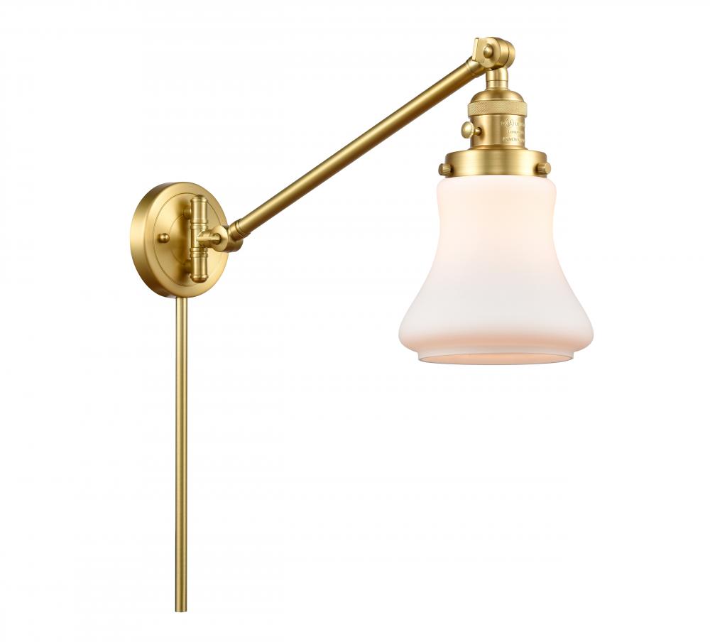 Bellmont - 1 Light - 8 inch - Satin Gold - Swing Arm