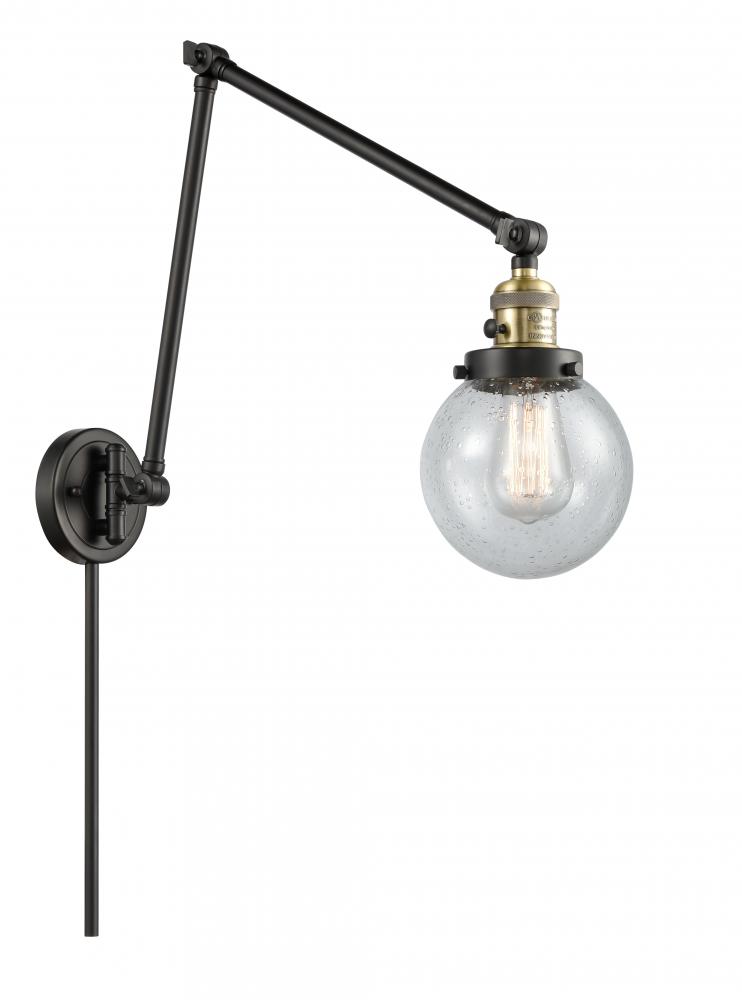 Beacon - 1 Light - 6 inch - Black Antique Brass - Swing Arm